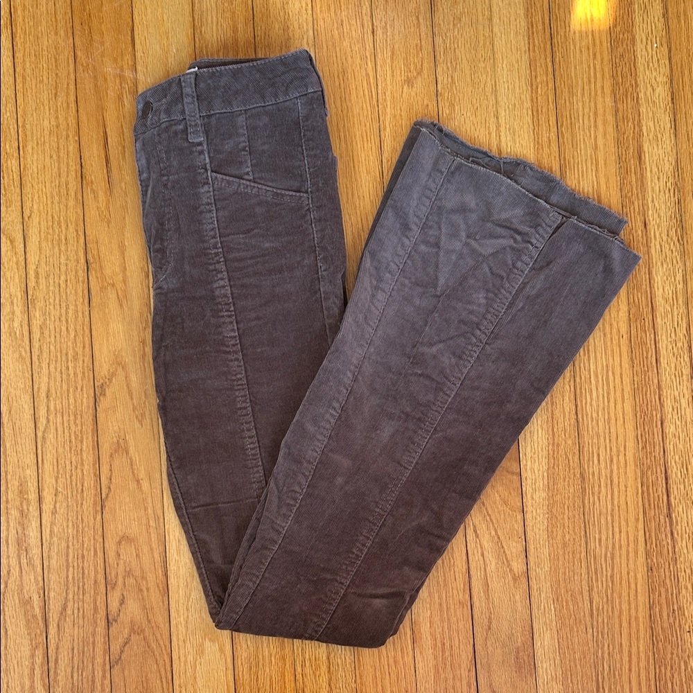 Vanilla Star Corduroy Pants in Chestnut Brown